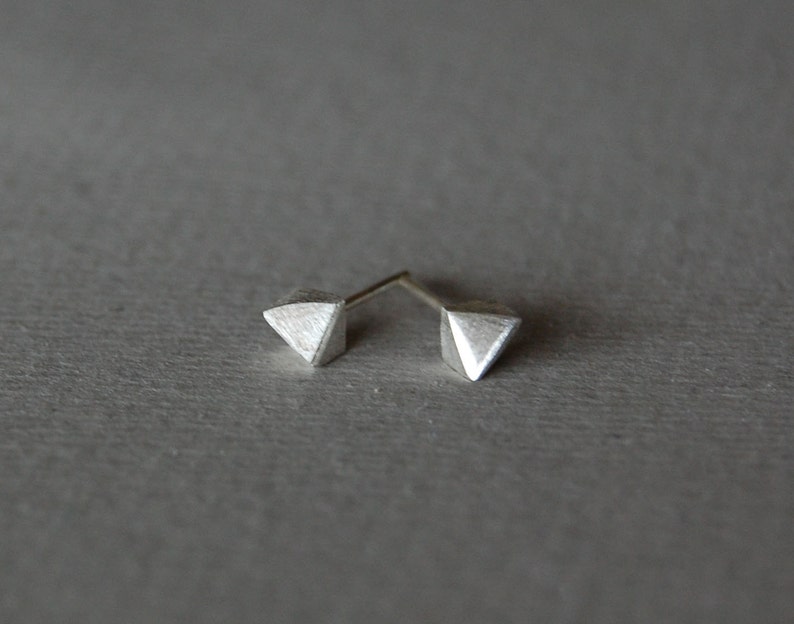 for him minimalist silver studs sterlins silver stud Small stud earrings silver stud earrings geometric studs