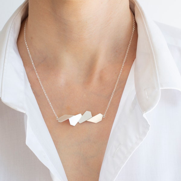 Sculptural Necklace Etsy