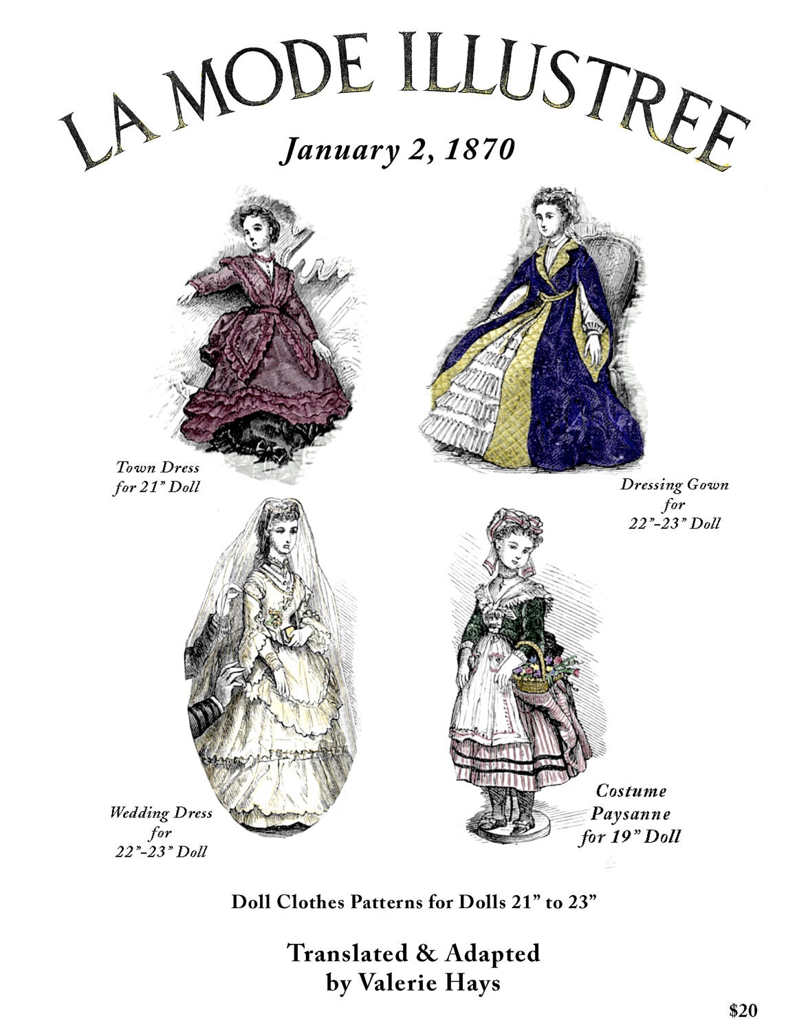 La mode Ilustreeモード本1886 ドレス　洋書　フランス　貴重 La mode Ilustreeモード本1886 ドレス 洋書 フランス 貴重 本