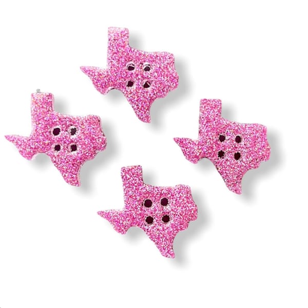 Texas Shaped Buttons