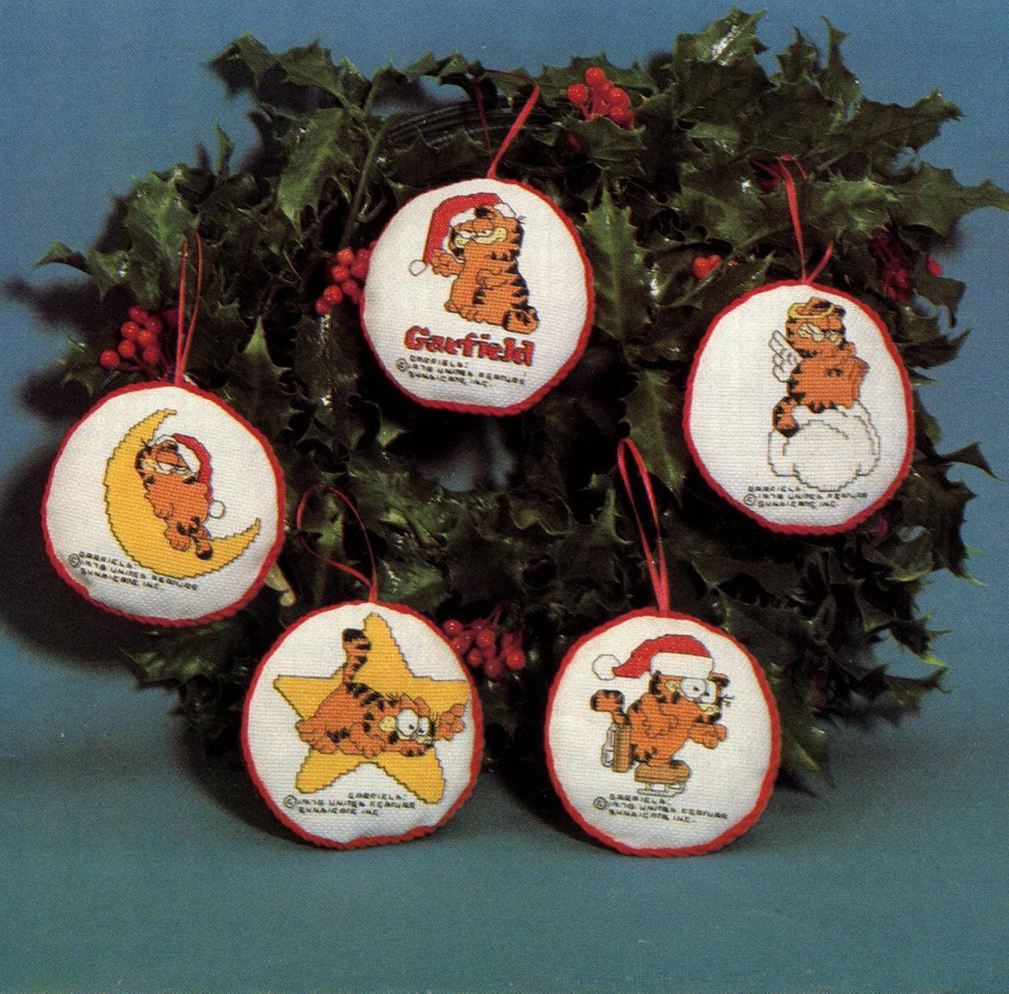 ガーフィールド ヴィンテージ クリスマスオーナメント Garfield Christmas - Etsy