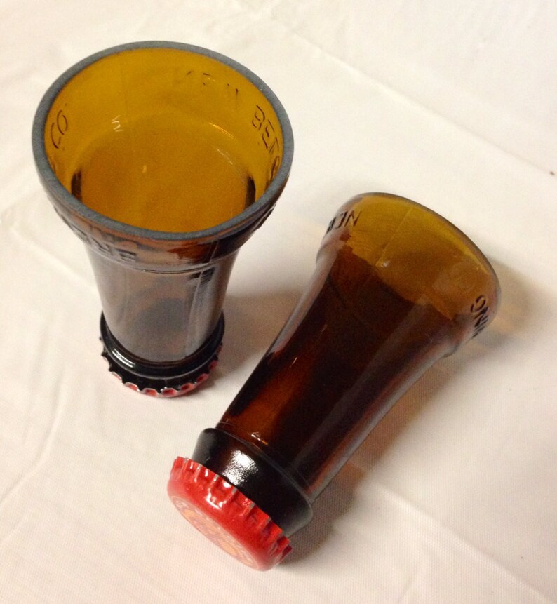 Beer Bottle Shot Glasses Fat Tire Etsy