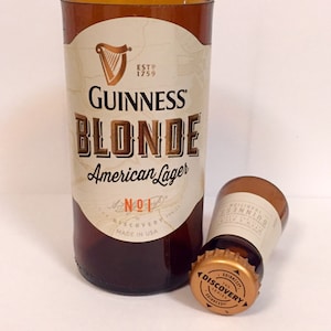 Guinness Blonde Beer Bottle Shot Glass Chaser Set