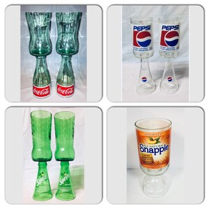 Custom Wine Glasses From Recycled Bottles Makes Unique Gifts