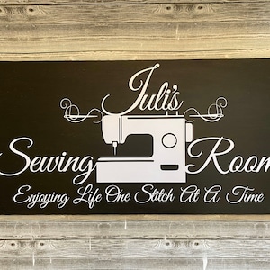 Sewing Room Decor, Personalized Signs, Gift For Mom, Craft Room, Mothers Day Gift