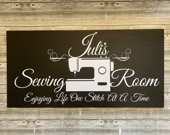 Sewing Room Decor, Personalized Signs, Gift For Mom, Craft Room, Mothers Day Gift