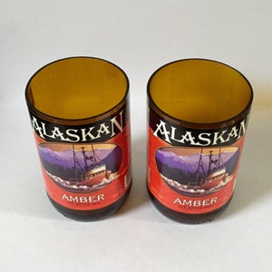 Gifts For Him, Birthday Gifts, Beer Bottle Glasses, Alaskan Amber, Beer Glasses