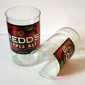Redd&#39;s Apple Ale Beer Bottle Drinking Glasses