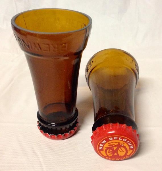 Fat Tire Beer Bottle Shot Glasses Etsy