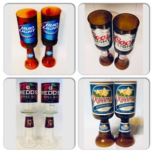 Couples Wine Glasses, Beer Bottle Wine Glasses, Beer Gifts