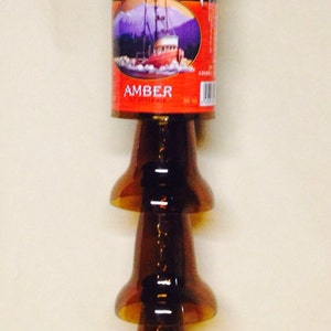 Beer Bottle Wind Chime Alaskan Amber