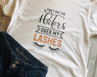 Girlfriend Gift, Lash Shirt, Eyelash Lover, Women’s Graphic Tee, Gifts For Her
