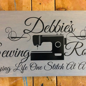 Sewing Room Sign, Christmas Gift For Mom, Personalized Signs, Gift For Mom, Craft Room Decor
