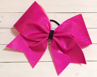 Cheer Bow - Hot Pink