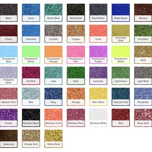Textured Glitter HTV Heat Transfer Vinyl