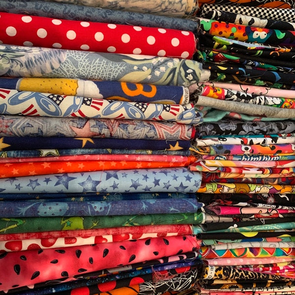 Quilt Fabric Scraps Etsy