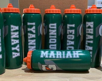 gatorade bottle name collar