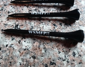 Widespread Panic "WSMFP" Golf Tees Pack of 10 WSP