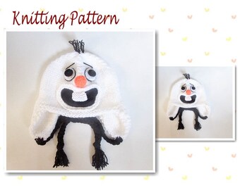Olaf Knit Pattern - Etsy Australia