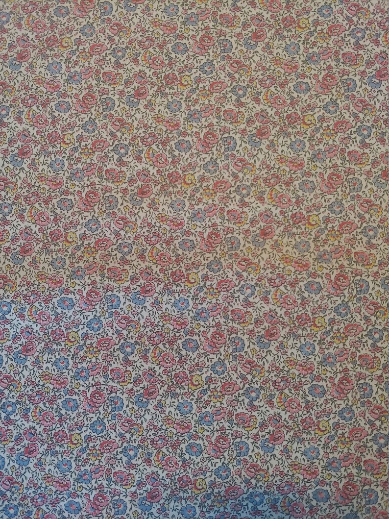 Fabriquilt Floral Cotton Fabric 3 Yards Etsy