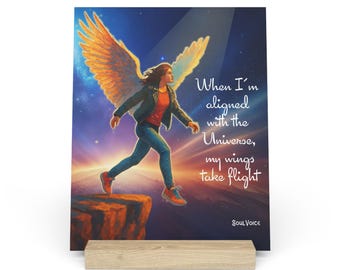 Wings of Alignment Colorful | Inspirational  Art