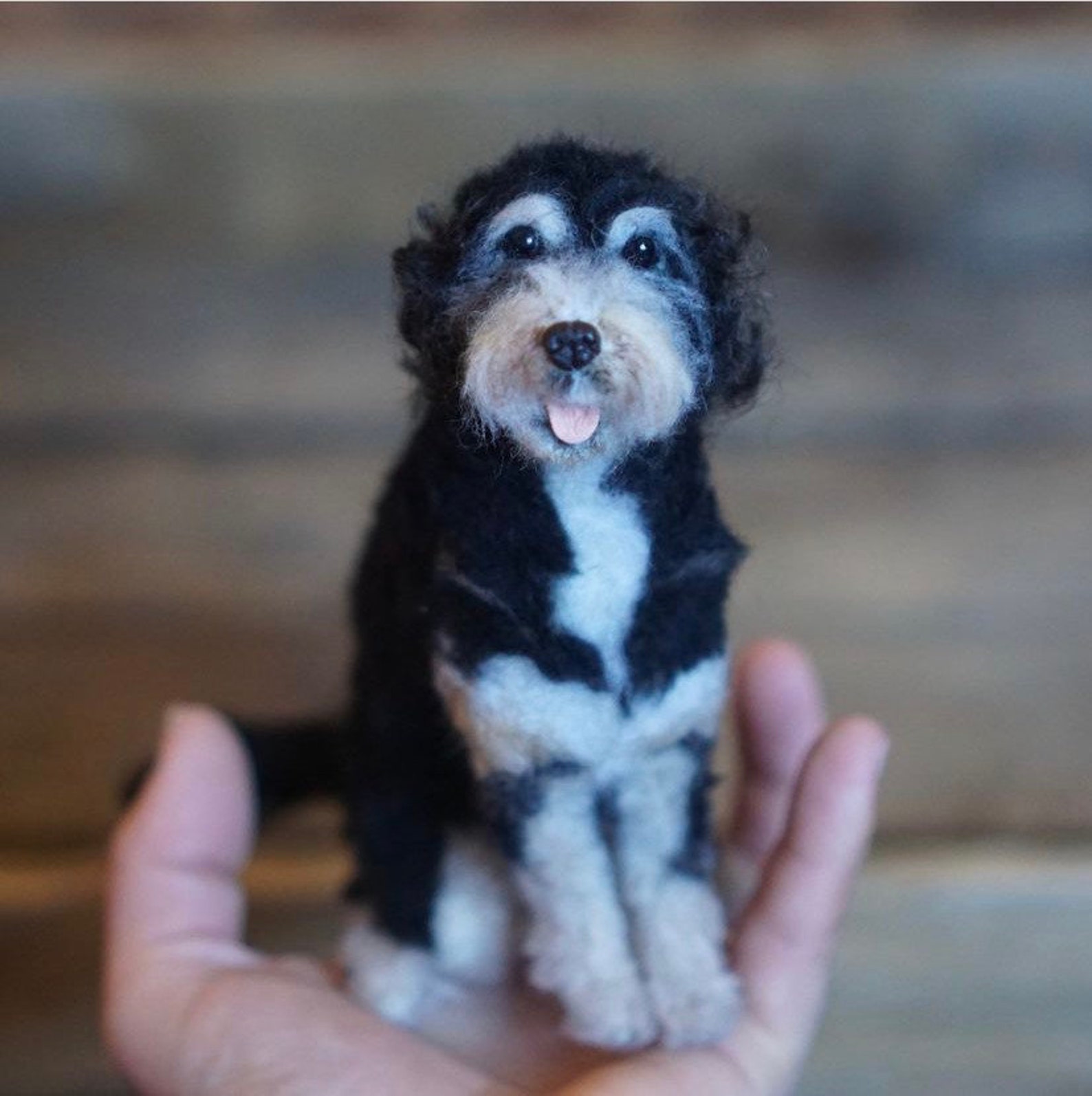Custom Needle Felted Replica Pet Replica Needle Felted Dog Pet Etsy
