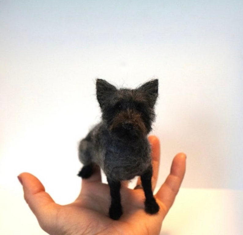 Custom Needle Felted Pet Replica Pet Portrait Wool Etsy