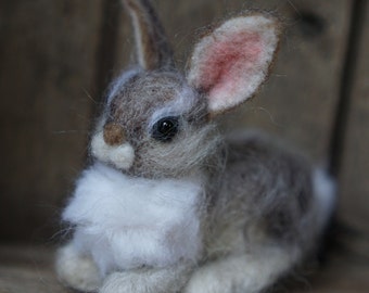 Realistische Wolvilt Baby Bunny