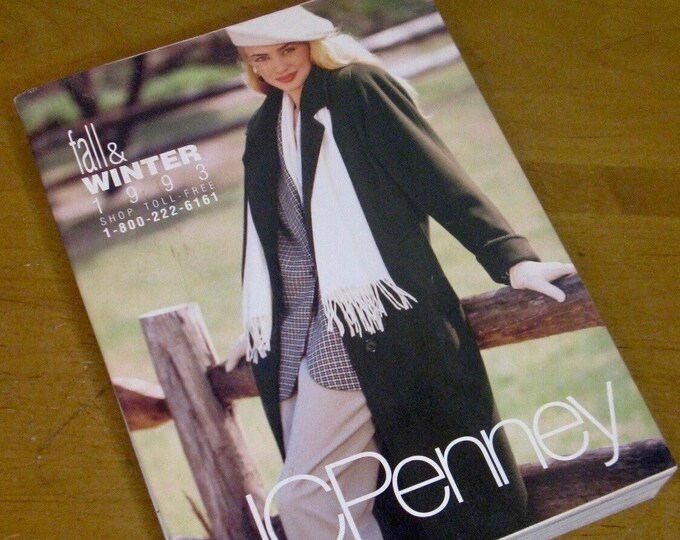 1993 JC Penney Catalog Fall Winter Catalog COMPLETE reference Guide