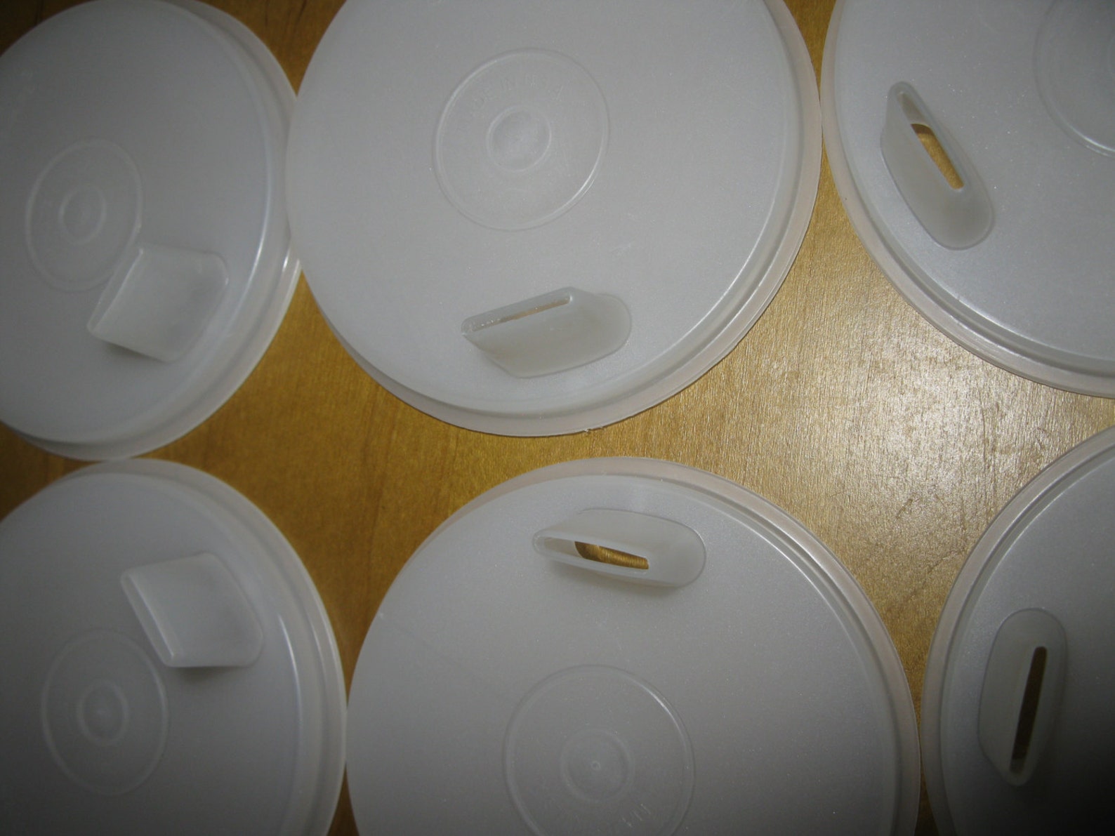 Vintage Tupperware sippy cup lids set of 6 fits bell Etsy