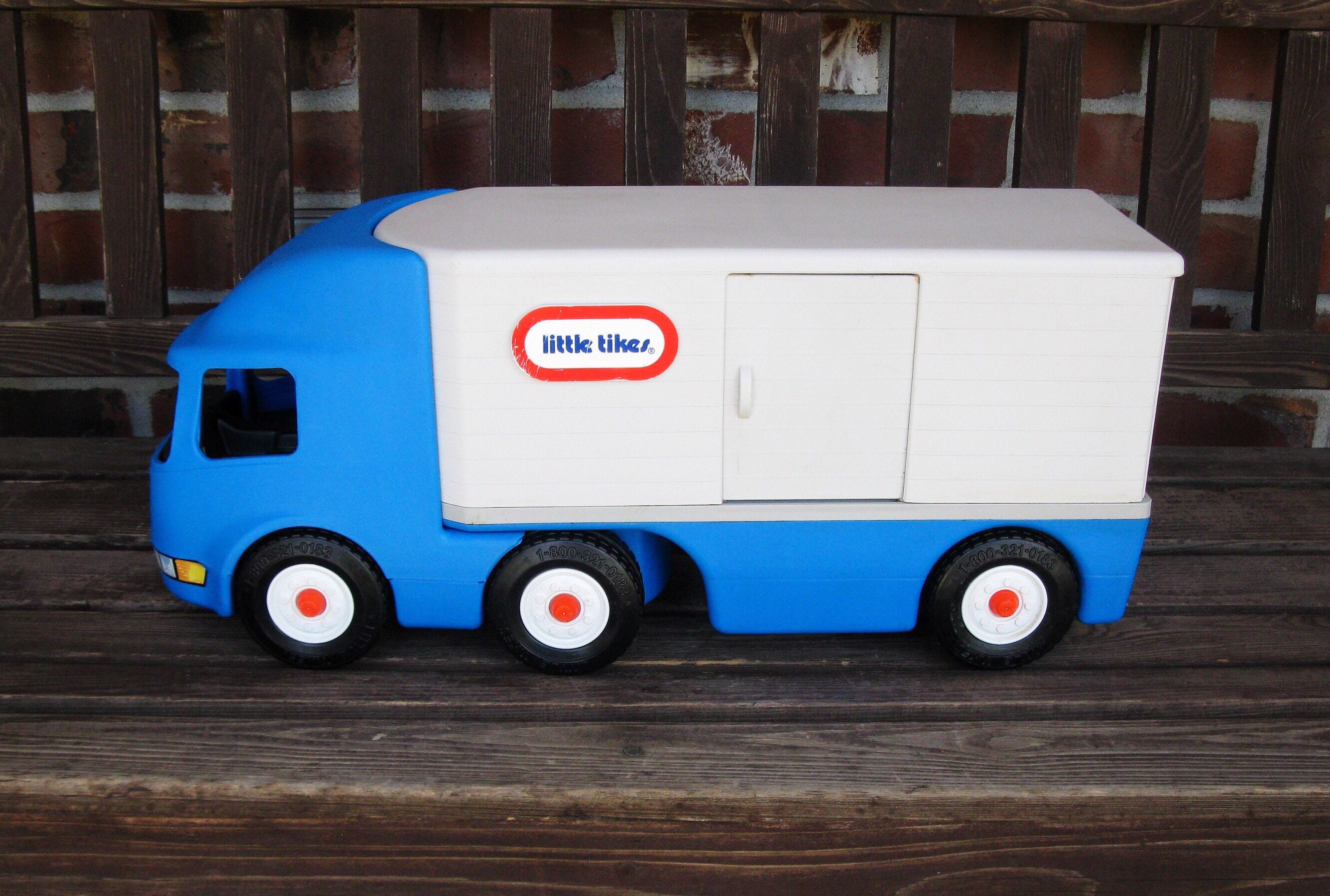 Won Afleiding Ontslag Vintage Little Tikes Semi Truck iuu.org.tr