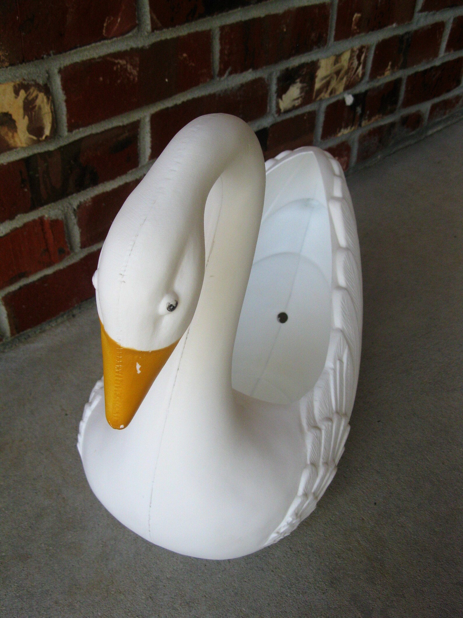 XL 18 UNION PRODUCTS Swan goose planter 1987 blow mold | Etsy