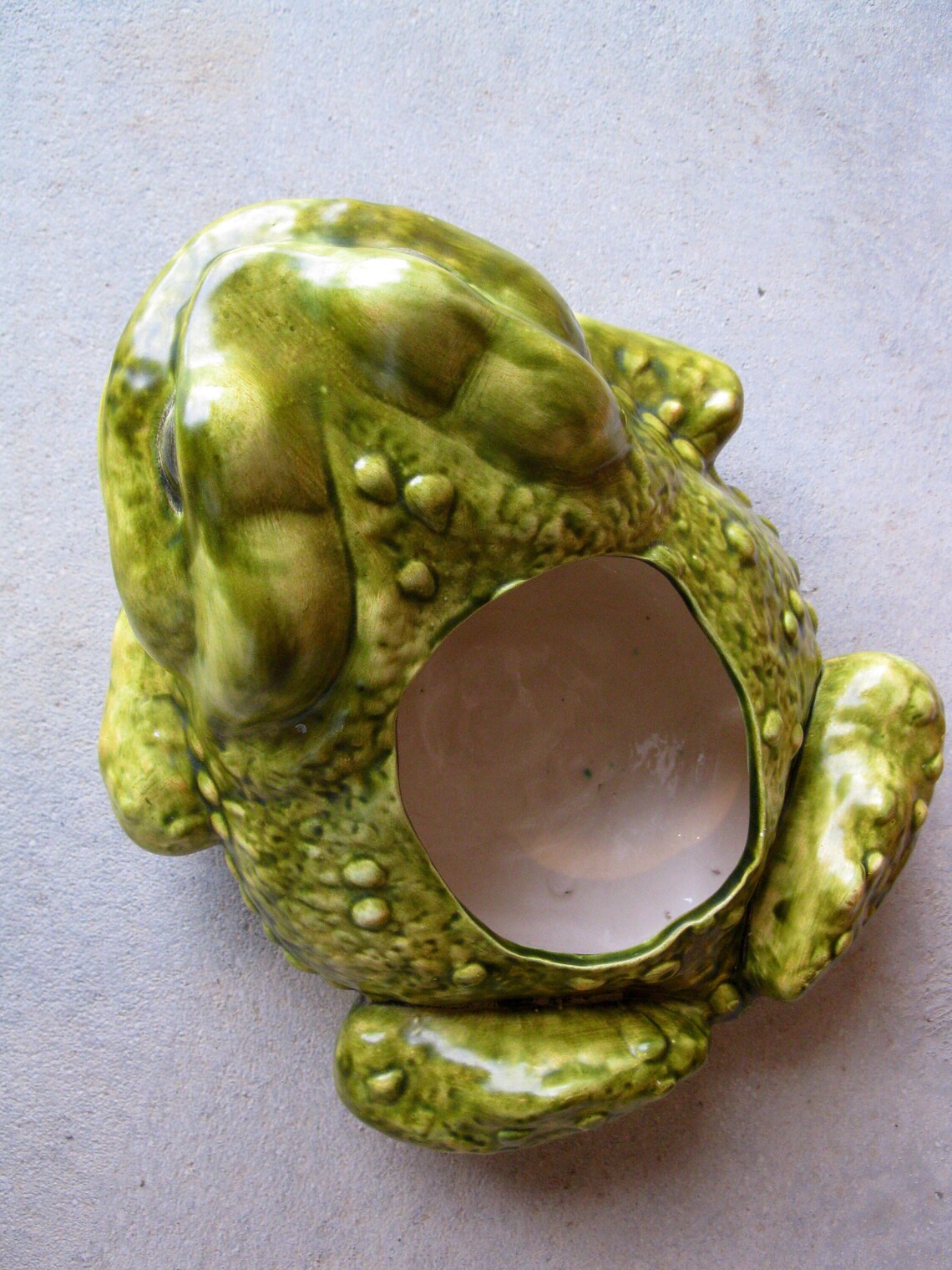 LARGE ceramic frog ceramic toad 11 L arnels ceramic Etsy