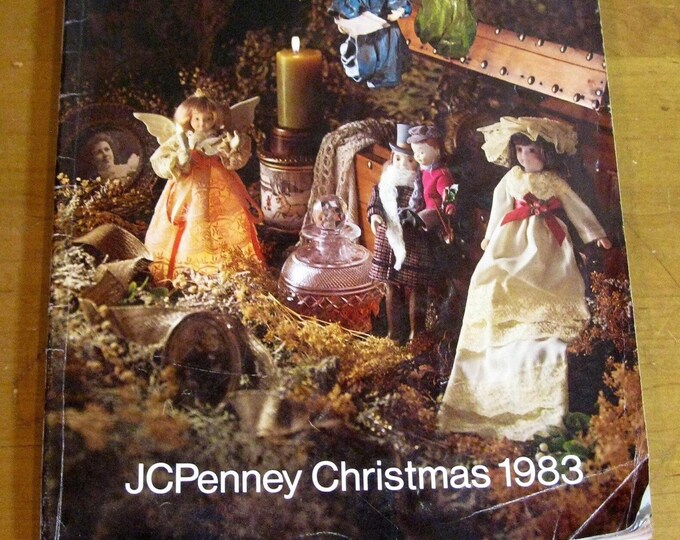 1983 JC PENNEY CHRISTMAS Catalog completeholiday Catalog Toy gift