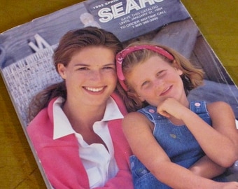 1993 Sears Catalog- Spring Summer catalog -COMPLETE -reference guide -1555 pgs -Sears Roebuck -Kansas City -store catalog -vintage clothing