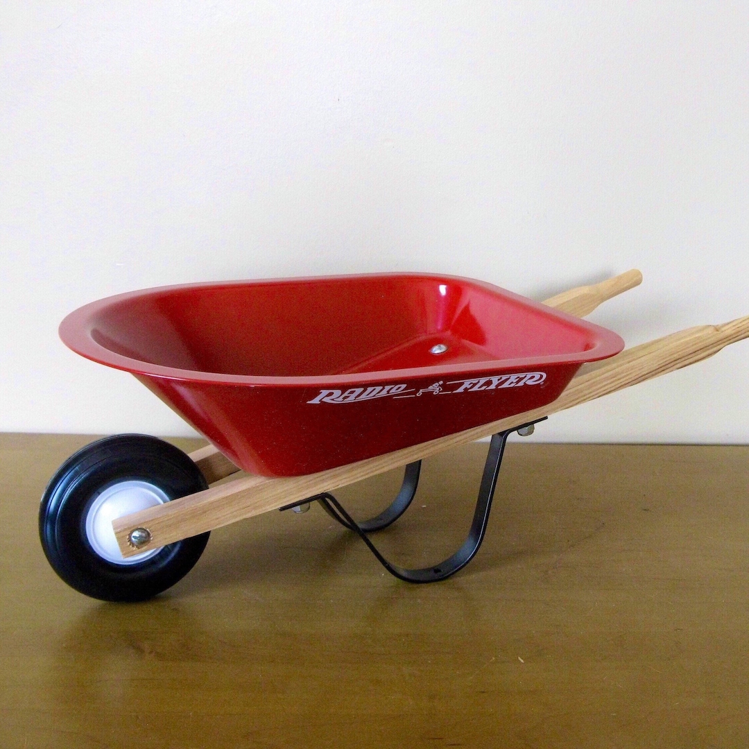 Brouette Pour Enfant Radio Flyer – Jouet Extérieur Et Intérieur Dès 3 Ans, Charge 11 Kg