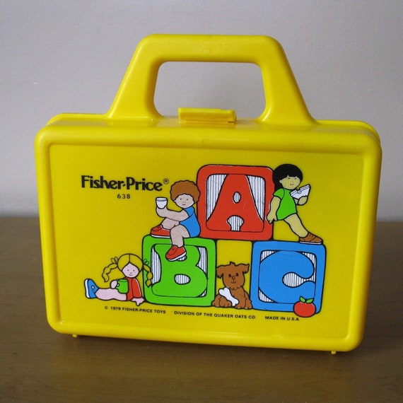 Fisher Price Toy Lunchbox Complete With Thermos 1979 638 Etsy