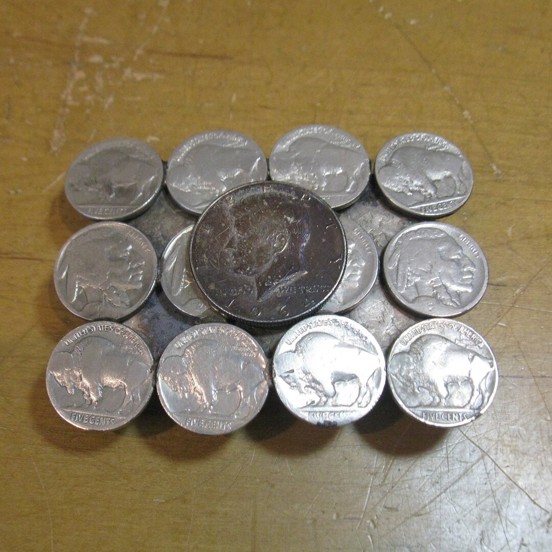 Silver Coin Belt Buckle Rare 1964 Kennedy Half Dollar Etsy