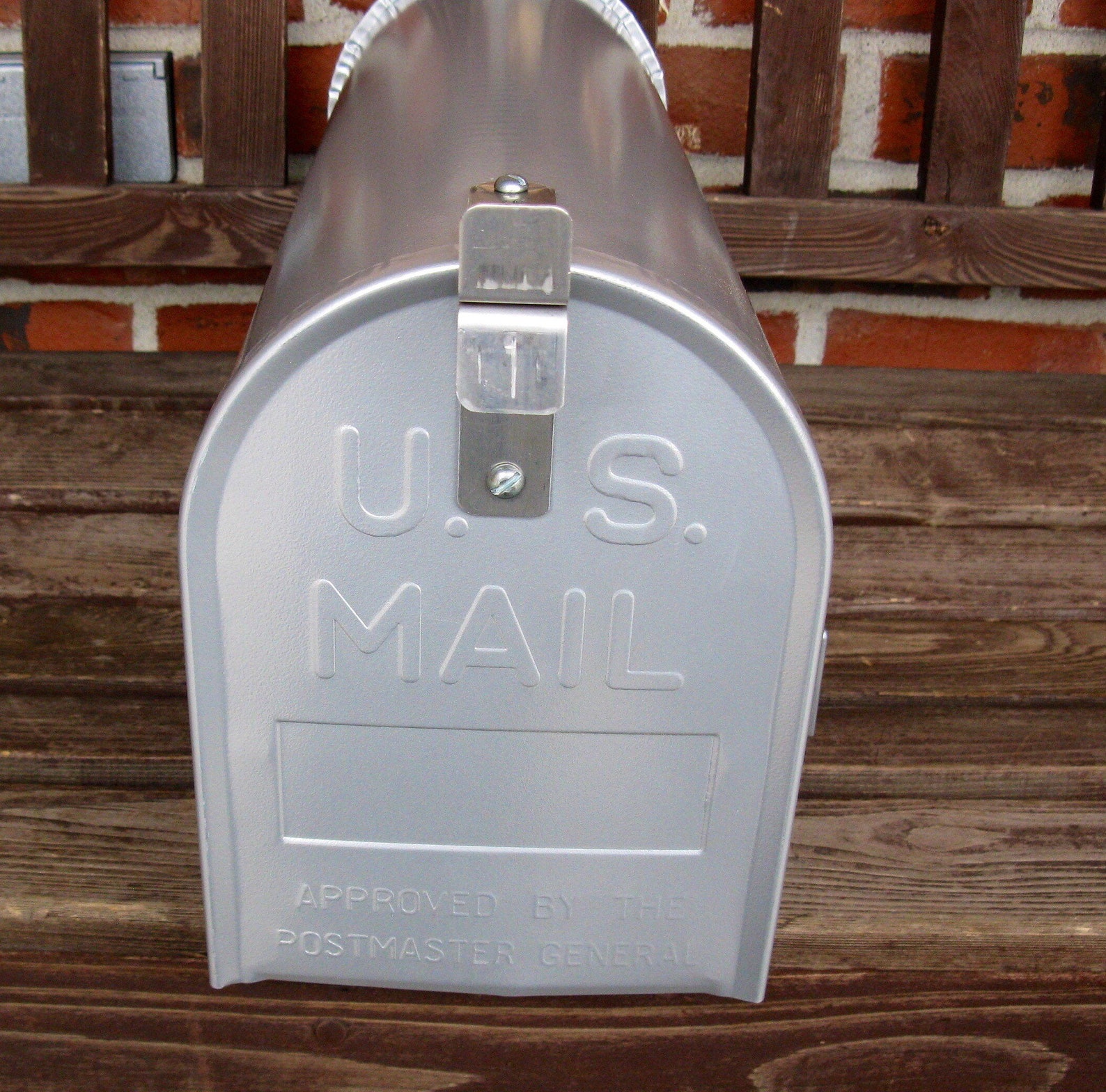Vintage Rural Mail Box NOSnever used galvanized metal Etsy