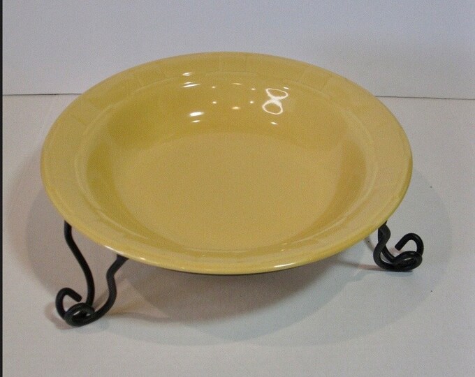 LONGABERGER Large Pasta Bowl Serving Bowl with Round Wrought Etsy