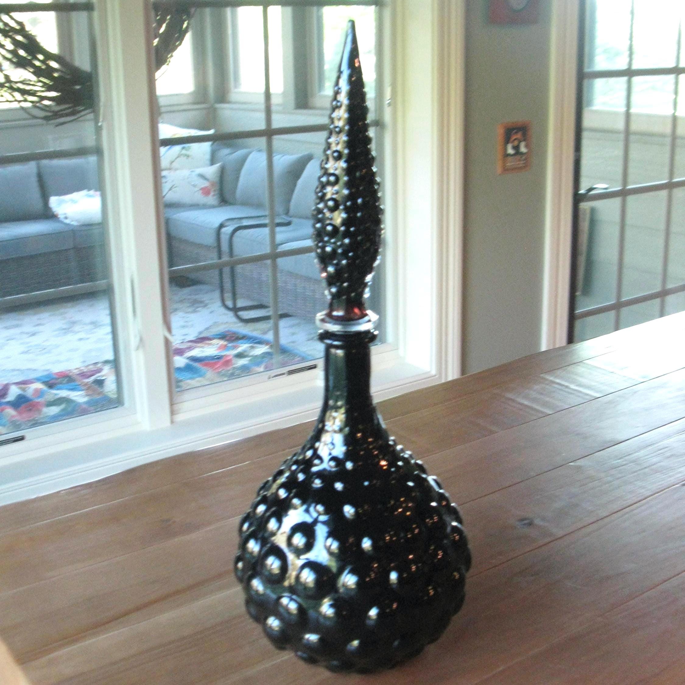 Vintage Italian Empoli Genie Bottles - Etsy