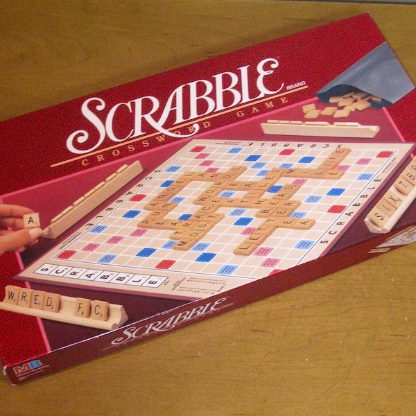 Scrabble Board Etsy