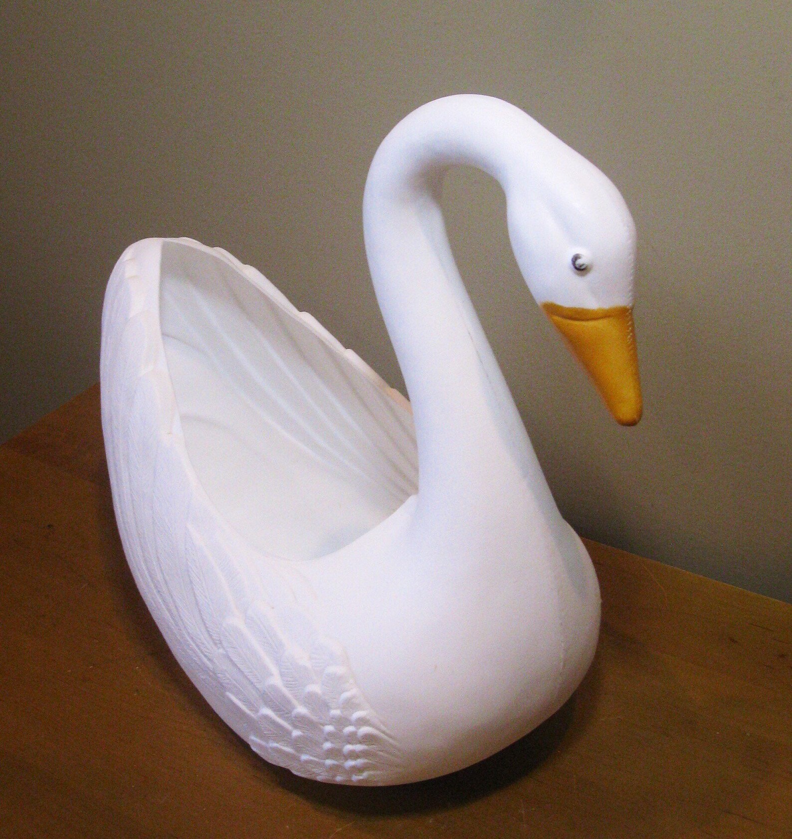 XL 18 UNION PRODUCTS Swan goose planter 1987 blow mold | Etsy