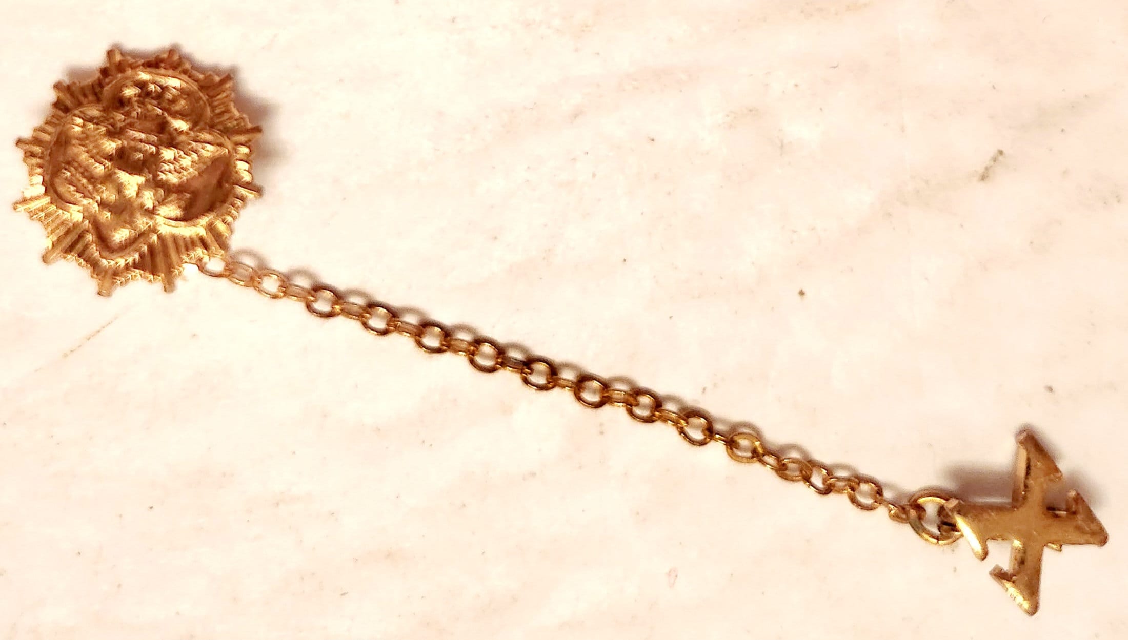 Vintage Girl Scout 10 Year Numerical Guard Membership Pin Etsy