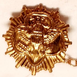 Vintage Girl Scout 10 Year Numerical Guard Membership Pin -- #27740