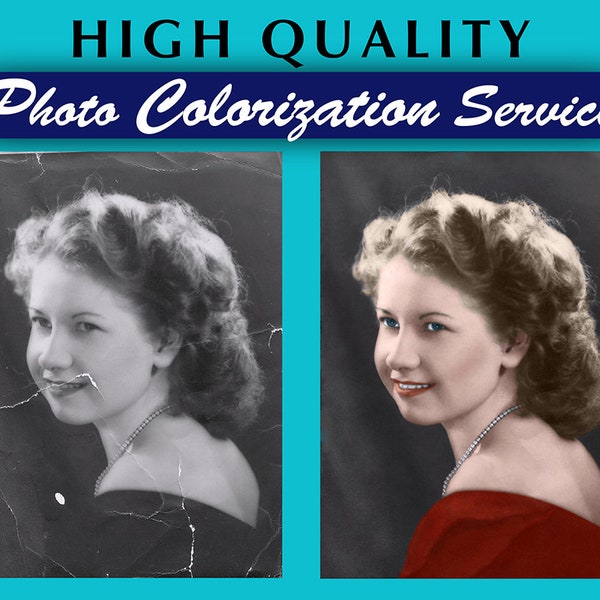 High Quality Photo Restoration, Photo Colorization, Colorize Pictures Fix Damaged Photo Fix Old Photos Fix My Photo Restore Pictures Vintage