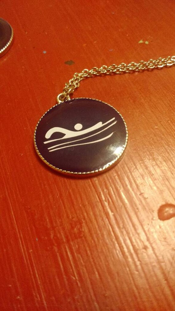 Items similar to Swim necklace on Etsy