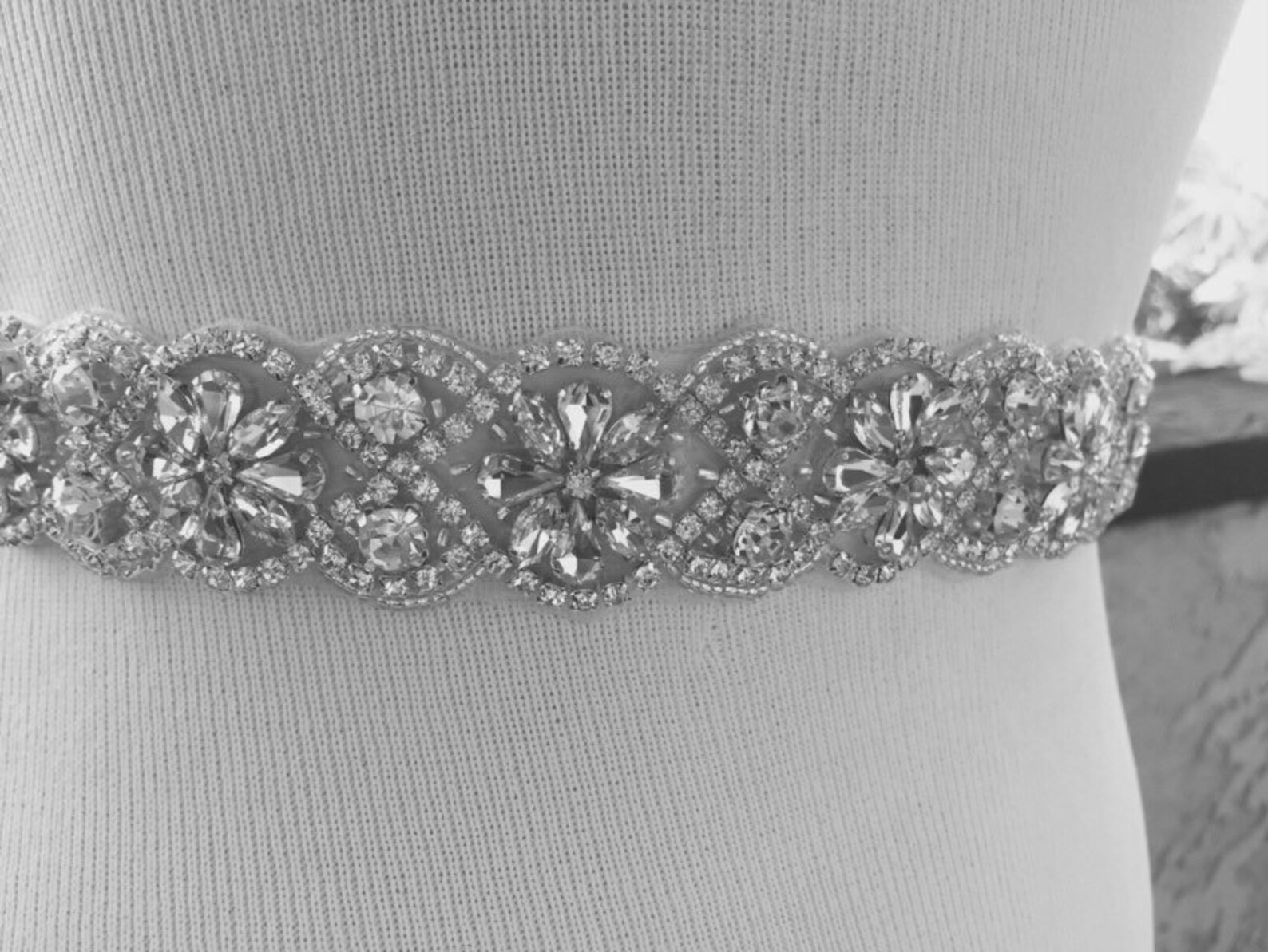Wedding Belt, Bridal Belt, Sash Belt, Crystal Rhinestone,luxury Bridal