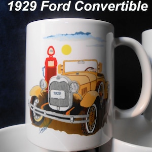 Old Yella, 1929 Ford convertible