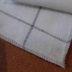 Canvas Backing for Rug Making, Strong and Durable. Polyester Single ...